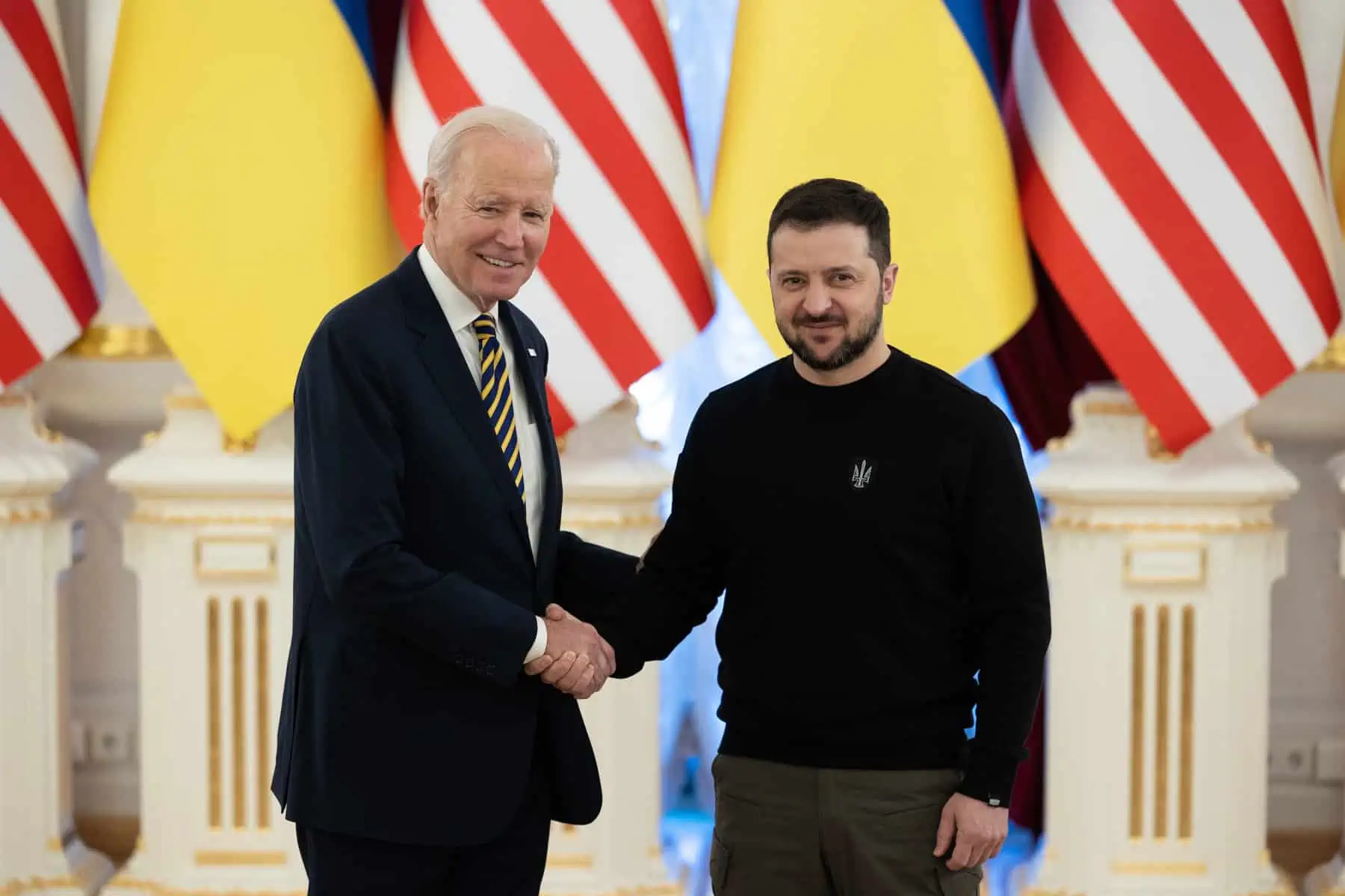 biden visita ucrania