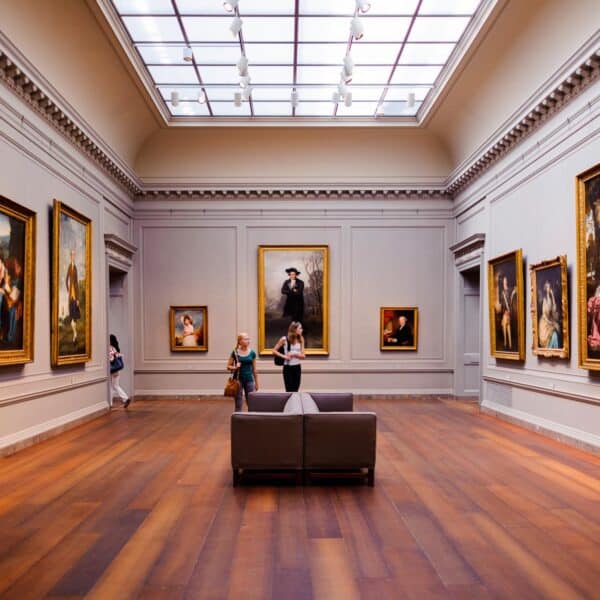 Desfiguran una Exhibición de Arte en la Galería Nacional de Arte de Washington
